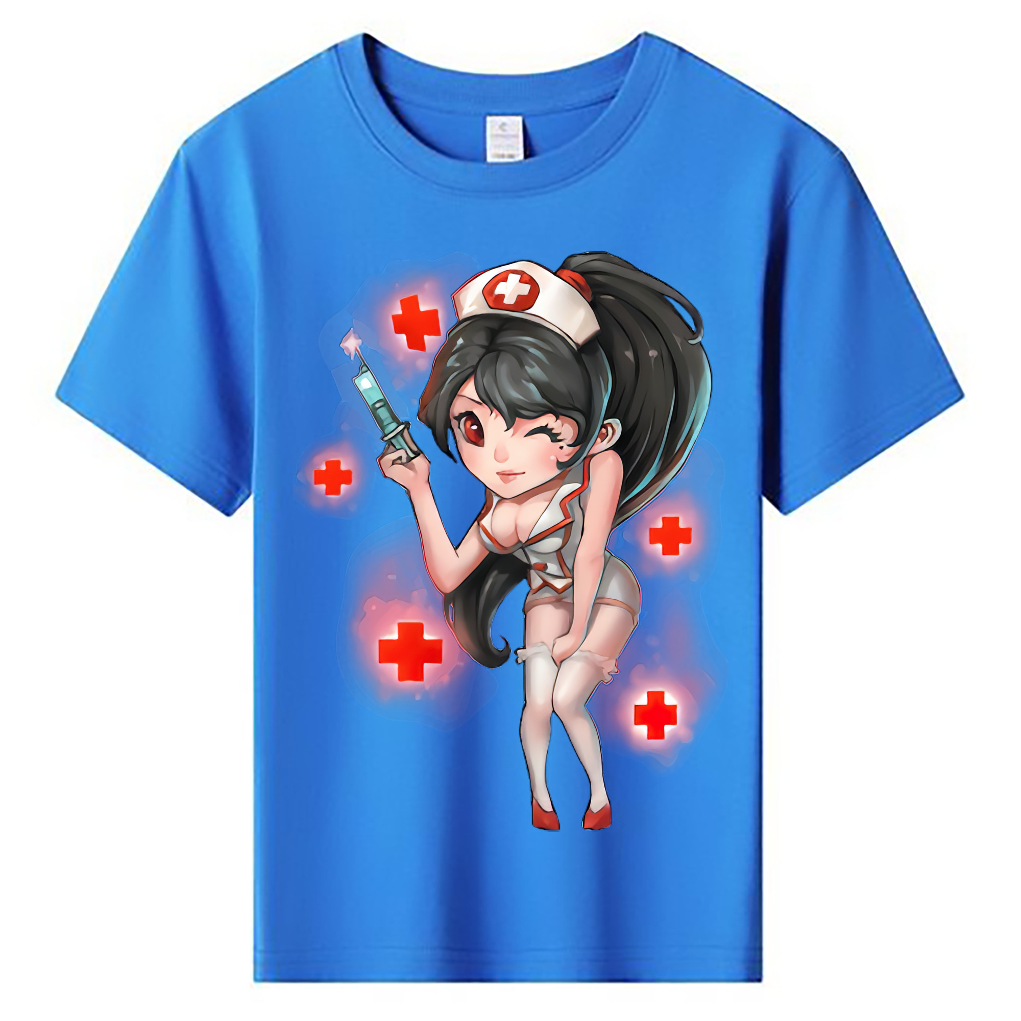 （画像用） リーグ・オブ・レジェンド League of Legends LOL 綿100％キッズTシャツ（フロントプリント）